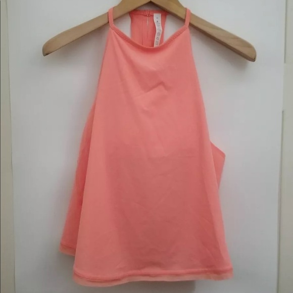 NWT Lululemon Free Spirit Top size 10, coral - Picture 4 of 8
